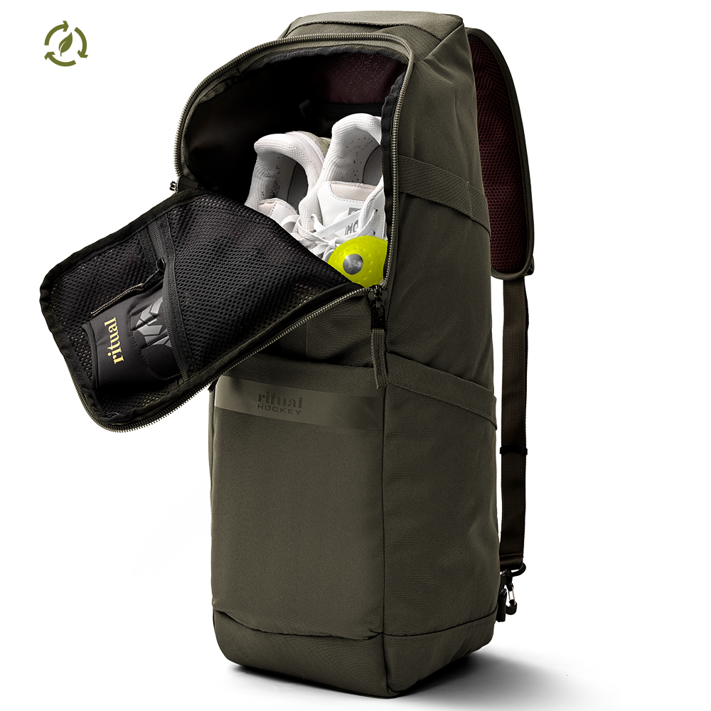 ritual recon combo field hockey stick bag olive 4