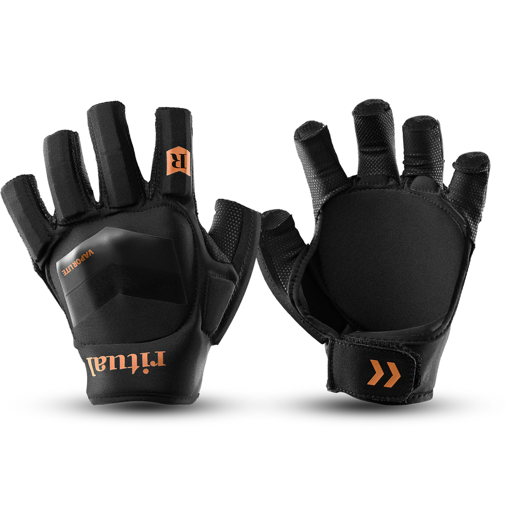Pro hockey, ritual hockey, field hockey glove, open palm